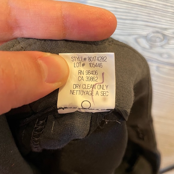 THEORY Gray Trouser Pants Cropped Size 4 - Picture 9 of 9